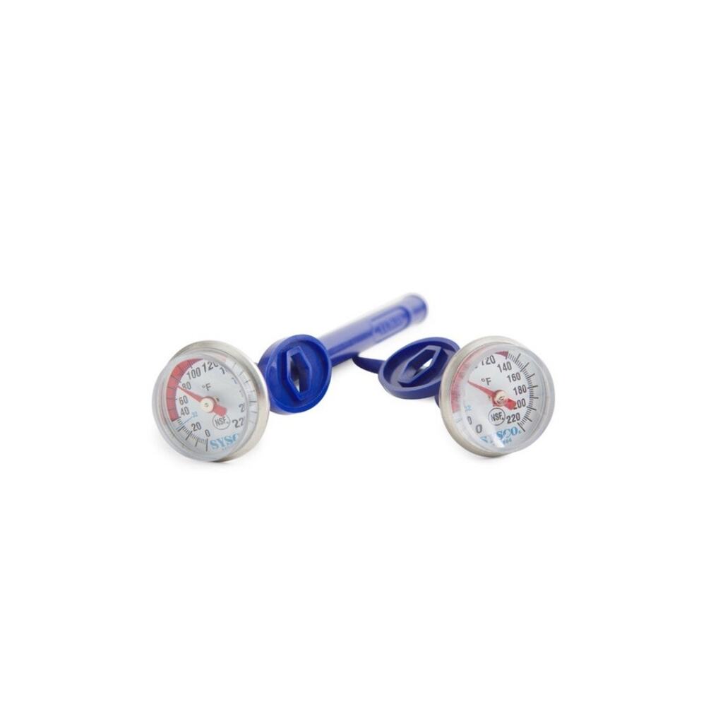 2 Pack Sysco NFS Pocket Dial Food Thermometer -40 To 120 degrees Fahrenheit NEW
